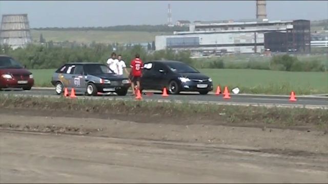 Драг SNRC открытие 2010 vaz 2109 vs Honda смотреть онлайн