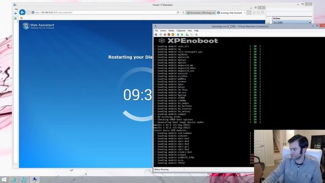 Installing Synology HyperV смотреть онлайн