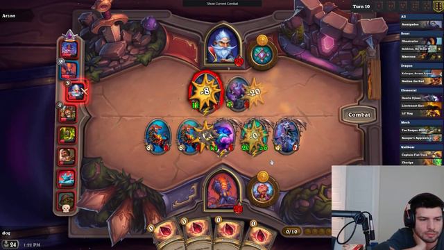 Infinite Eggs with Deathrattle Mechs | Dogdog Hearthstone Battlegrounds смотреть онлайн