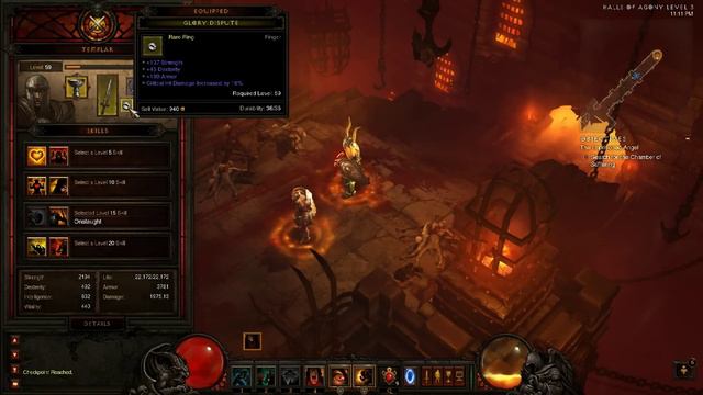 Diablo 3! Templar One Shots Butcher смотреть онлайн