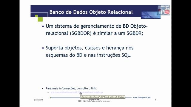 Aprendendo SQL, Capítulo 1, 1ª parte: Introdução смотреть онлайн