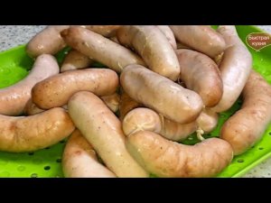 Пошаговый рецепт Домашних колбасок. Сардельки готовить дома очень просто!