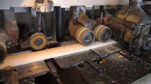 Изготовление БлокХауса - работа четырехстороннего станка. - Woodworking