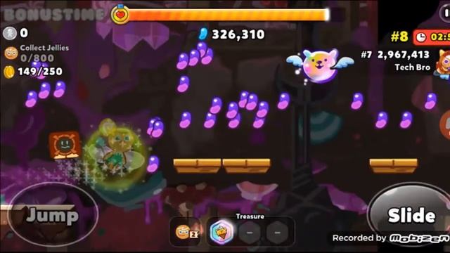 cookie run ovenbreak land 4 Jellyco Cube Fairy Cookie смотреть онлайн