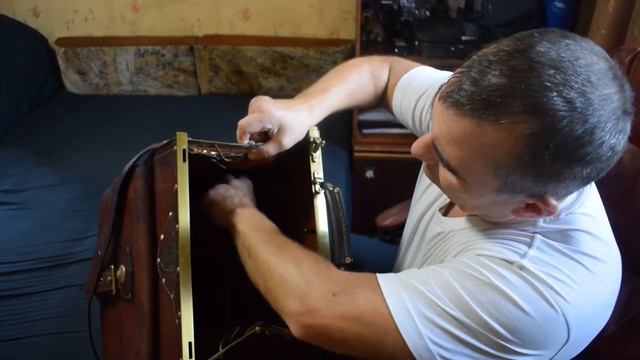 Саквояж своими руками. 3 ч. Эксклюзивные изделия из кожи. смотреть онлайн