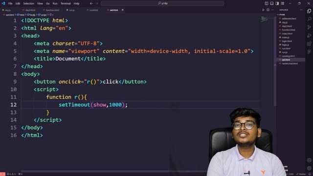 settimeout and setinterval in javascript | Deepak sir смотреть онлайн