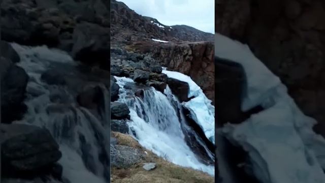 Водопады Териберки. Заполярье! смотреть онлайн