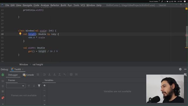 KOTLIN: KEYWORD LAZY (PT-BR) смотреть онлайн