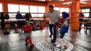 #тайскийбокс #муайтай #тайскийбоксдети Соревнования тайский бокс дети 5 лет в flight_club_sunrise