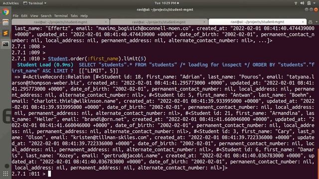 limit Method in ActiveRecord смотреть онлайн