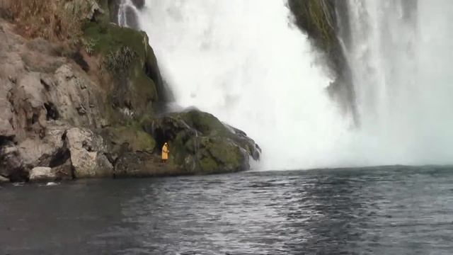 Турция. Анталия. Водопад Нижний Дюден. смотреть онлайн