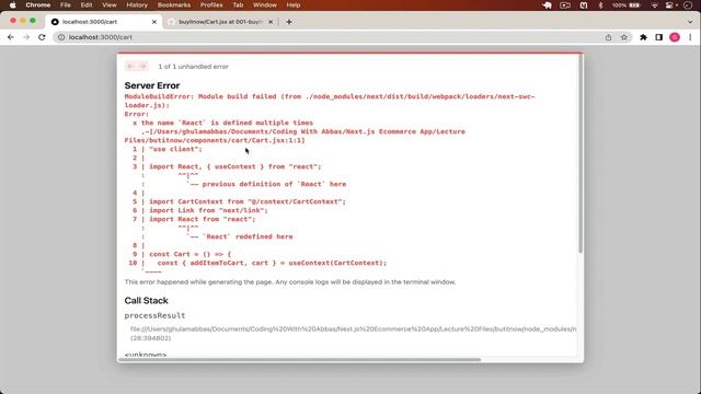 Next.js 13 Full Stack E-commerce App #8 | Handle Cart, Add/Delete Products from Cart смотреть онлайн