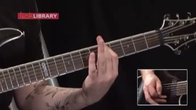 How to play "Psychosocial" by "Slipknot" Guitar lesson Part 1 смотреть онлайн
