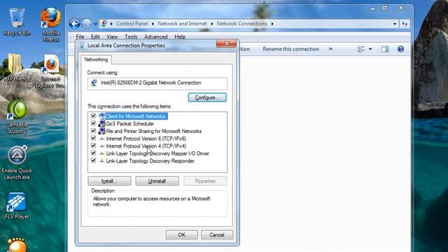 How to change DNS server for window 7 and xp смотреть онлайн