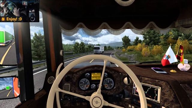 DAF XF105 510 in Promods | Hammerfest - Sodankylä | ETS2 Gameplay 4K + wheel cam смотреть онлайн