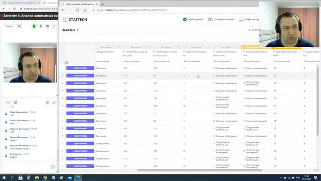 Занятие 4. Анализ зависимых совокупностей («до-после») смотреть онлайн