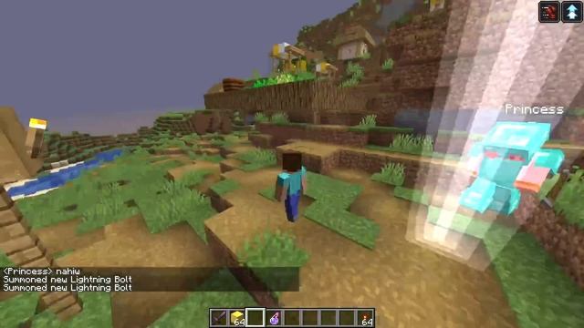 ?I Became HEROBRINE To Troll My Little SISTER in Minecraft смотреть онлайн