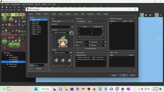 RPG Paper Maker Tutorial - #018 Player Sprite смотреть онлайн
