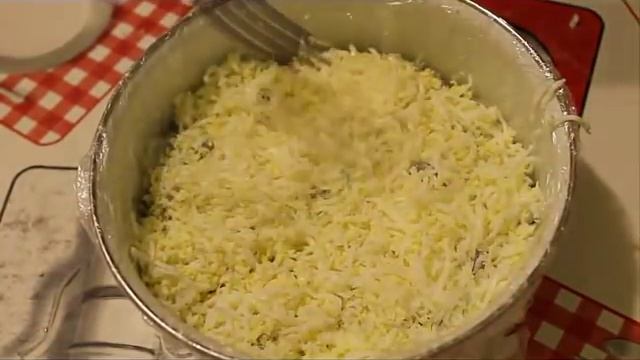 Салат Лесная опушка или Грибная поляна) смотреть онлайн