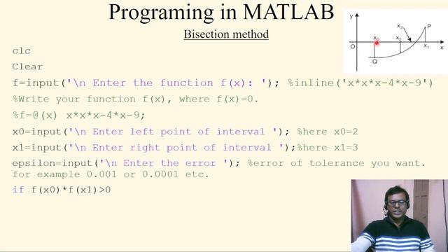 MATLAB programming for Bisection method || MATLAB for numerical methods || Practical || Lecture 17 смотреть онлайн