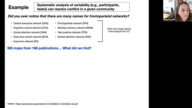NeuroHackademy: Angela Laird - Meta-analysis and Reproducibility смотреть онлайн