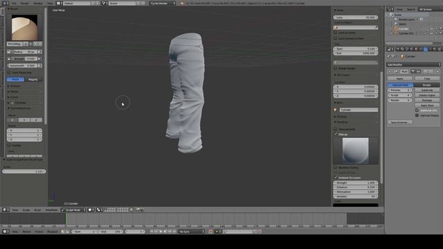 Моделирование игрового персонажа в Blender. Часть 2 смотреть онлайн
