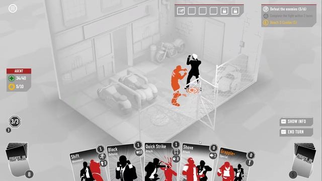 Fights in Tight Spaces Lets Play Ep 1 Turn-based Action Strategy, Deck Builder, Roguelike Indie Gam смотреть онлайн