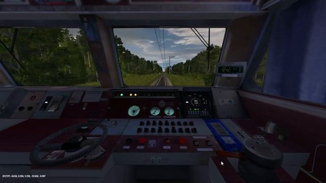 Trainz 12 - поездка от Будогощи до Ладожского вокзала (экспрессом) в электропоезде ЭТ2М-049 смотреть онлайн