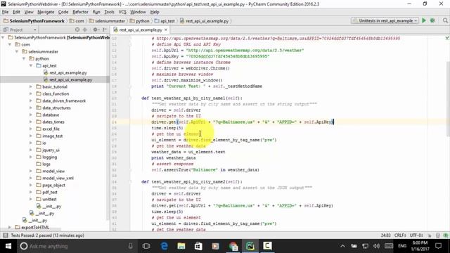 Lesson 16 Python Rest Api UI Test смотреть онлайн