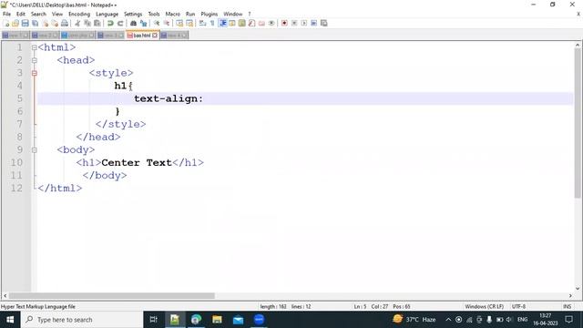 How To Center Text in HTML and CSS. смотреть онлайн