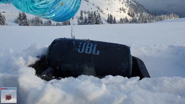 JBL Xtreme 3 - Ice, Snow & Water TEST - 100% Volume смотреть онлайн