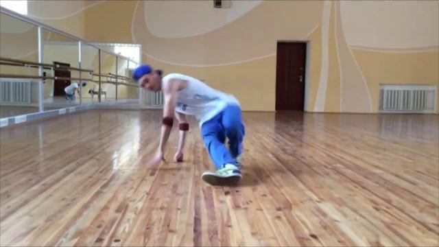 Научиться танцевать брейк данс дома. 13 Footwork - видео № 3 смотреть онлайн