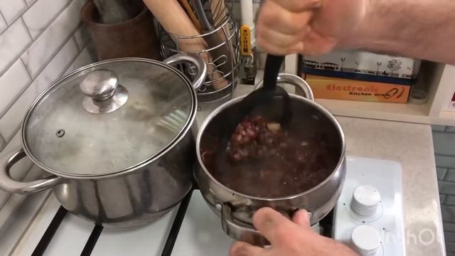 Лобио горячее из красной фасоли. Невероятно вкусно смотреть онлайн