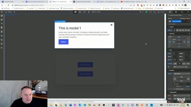 Accessibility and Webflow | Accessible Modals смотреть онлайн