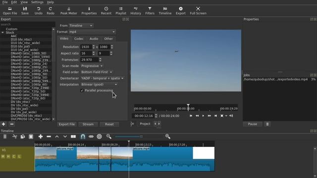 Save/Export/Render Video In Shotcut - Easy Tutorial