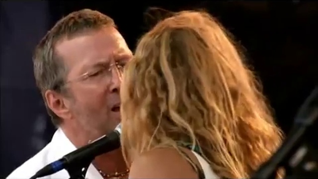Crossroads Guitar Festival  Sheryl Crow  & E Claptom Tulsa Time