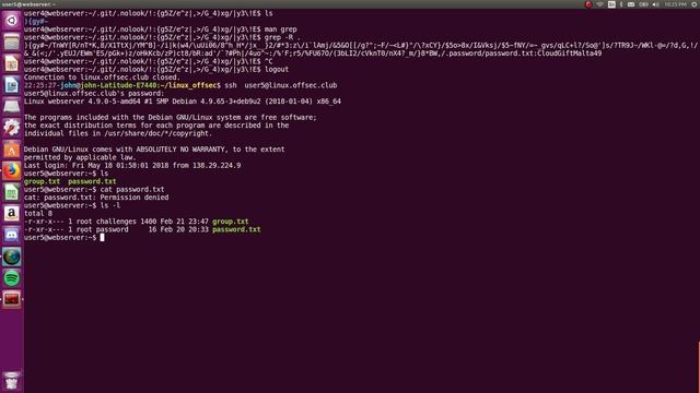Linux Offsec Club 2/5 - Video Walkthrough (Levels 4-6) смотреть онлайн