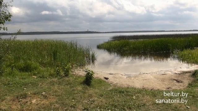 База отдыха Комарово - озеро Любань, пляж, Отдых в Беларуси смотреть онлайн