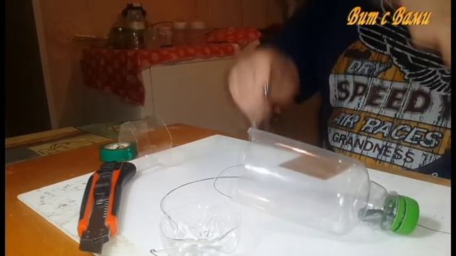 Зимняя кормушка своими руками. Из подручных средств - на водоеме смотреть онлайн