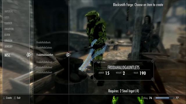 Skyrim MOD #2 ENERGY SWORD смотреть онлайн