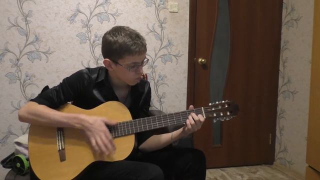 (сover)Цой Группа крови на гитаре смотреть онлайн