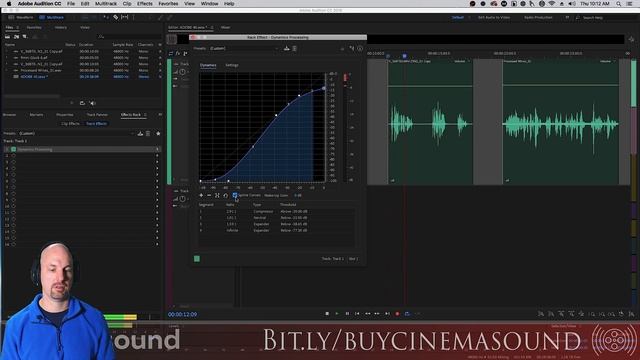Adobe Audition How To: Dynamics Processing