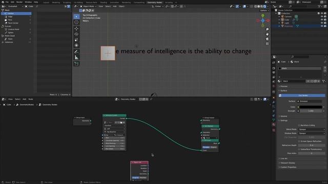 Text Animation Using Proximity node(Geometry nodes, blender 3.0) смотреть онлайн