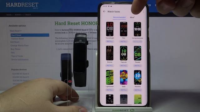 How to Change Watch Face in HONOR Band 5 – Update Desktop смотреть онлайн