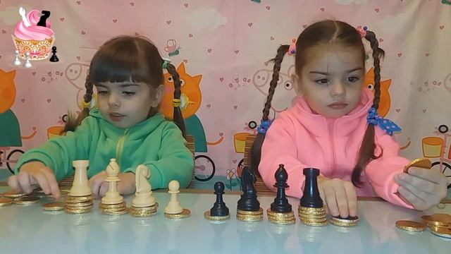 СТОИМОСТЬ ШАХМАТНЫХ ФИГУР. Как Играть в Шахматы. Видео для Детей. Chess for children. смотреть онлайн
