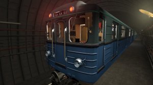 Еж3 на Калининке Metrostroi. 81-710