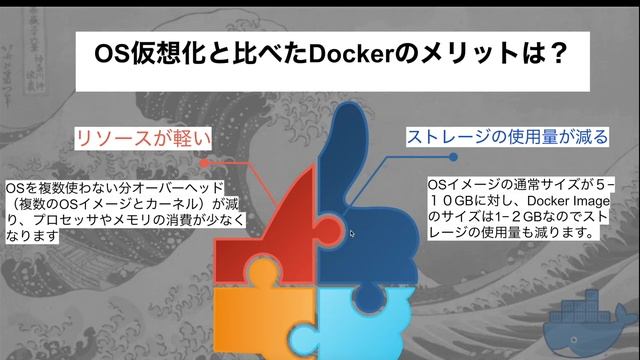 【Docker無料コース#8】従来のOS仮想化VMとドッカーの違い　#docker #ドッカー #コンテナ смотреть онлайн