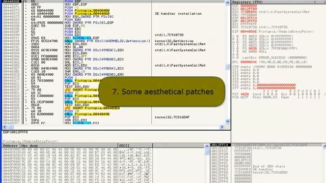 A reversing tutorial for newbies by lena151 Part-04 смотреть онлайн