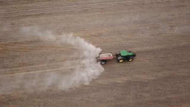 John Deere 6215R & Amazone ZGB смотреть онлайн