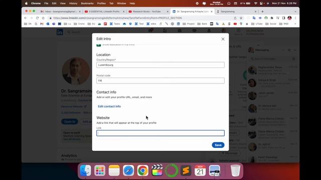 How to add Website link to LinkedIn Profile | Add Personal Website link on LinkedIn смотреть онлайн